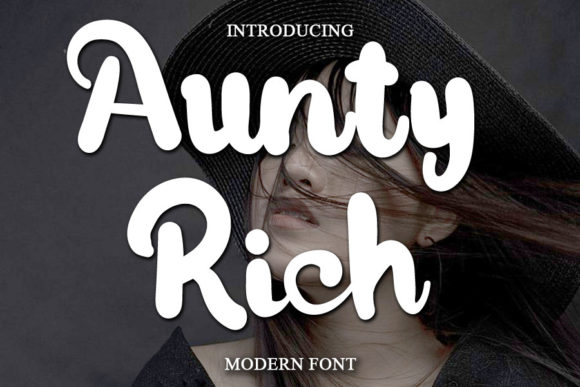 Aunty Rich Font Review
