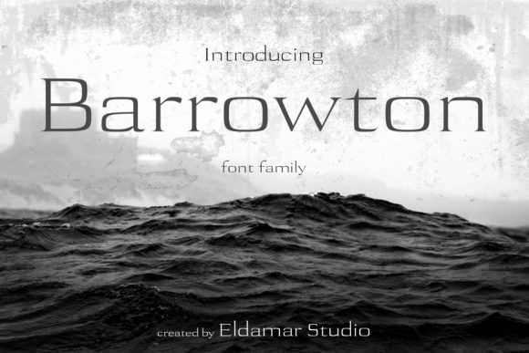 Barrowton: A Serif Font for Web Design