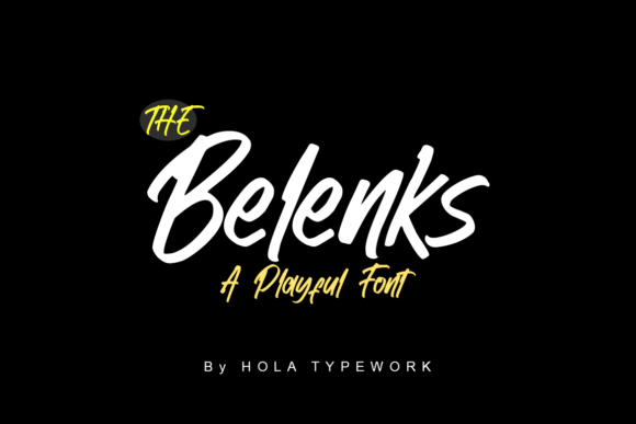 Belenks: A Playful Handwritten Font for Web Design