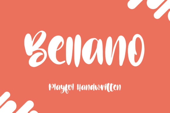Bellano: A Handwritten Font for Web Design