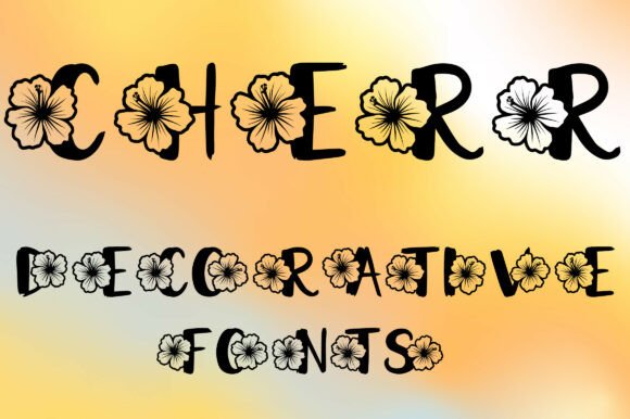 Cherr Font: Elegant Decorative Style for Crafters