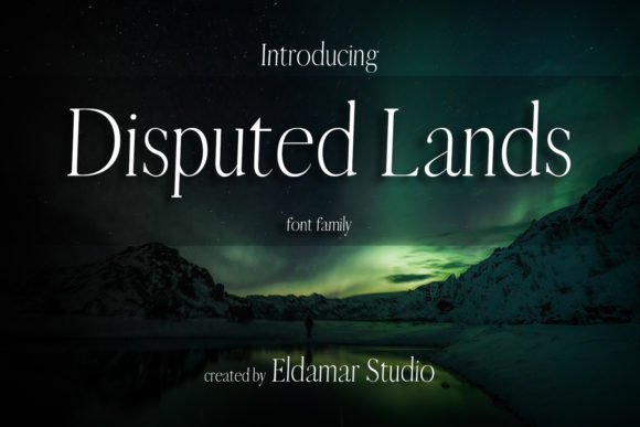 Disputed Lands: A Serif Font for Web Design