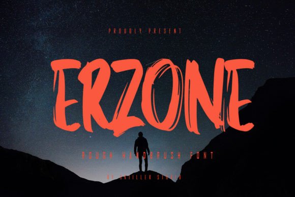 Erzone: A Handwritten Font for Creative Design
