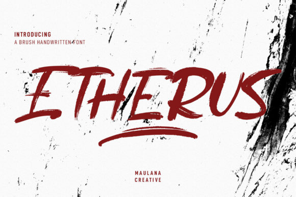 Etherus Font for Creative Projects
