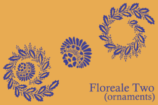 Floreale Two: A Floral Font for Creative Campaigns