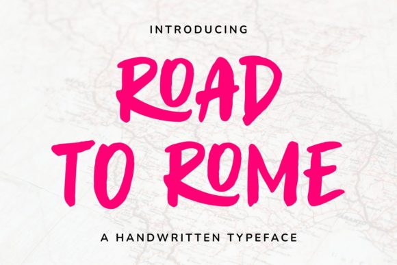 Handwritten Font for Creative Web Design