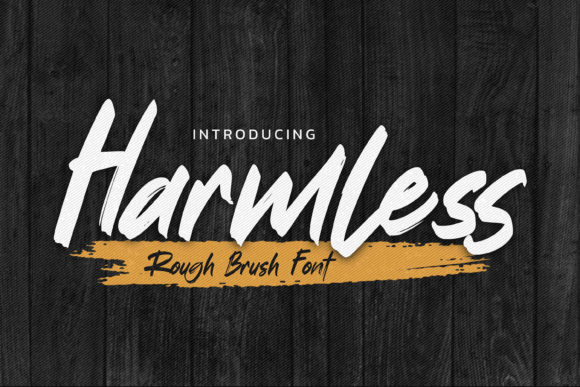 Harmless: A Cool Display Font for Creative Projects