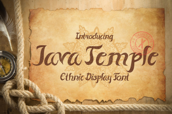 Java Temple: A Stylish Font for Business