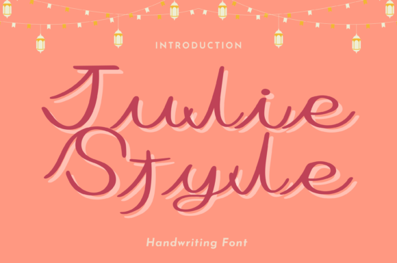 Julie Style Font for Business Branding