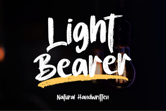 Light Bearer Font for Web Design