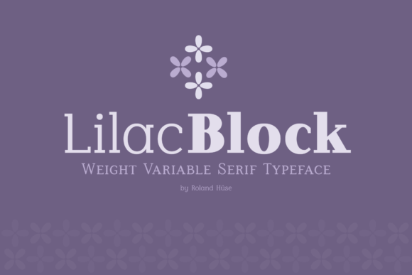 Lilac Block: A Serif Font for Impactful Marketing