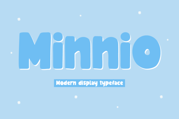 Minnio Kids: A Playful Display Font