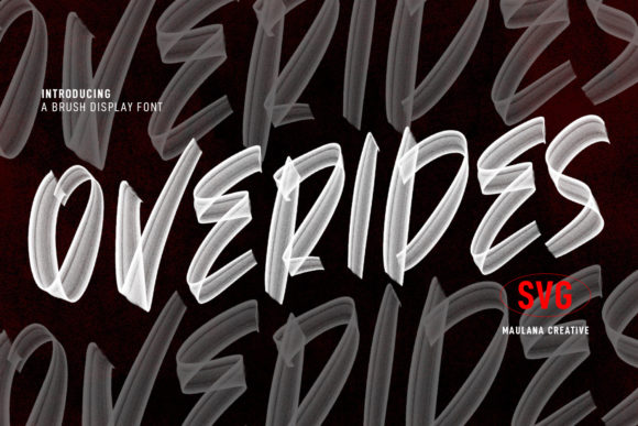Overides: A Bold Display Font for Web Design