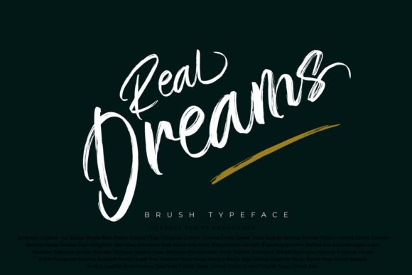 Real Dreams Font Review