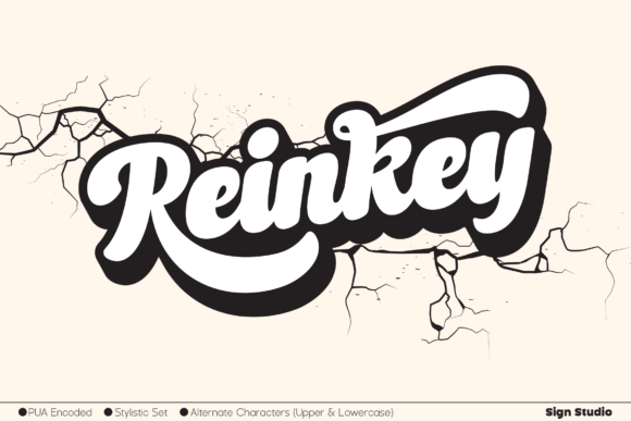 Reinkey: A Neat Display Font for Creative Projects