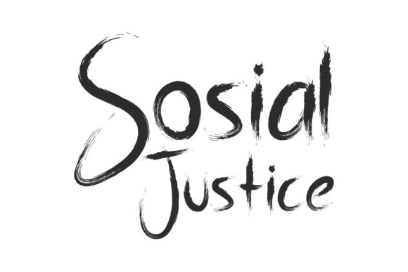 Sosial Justice: A Horror-Inspired Display Font