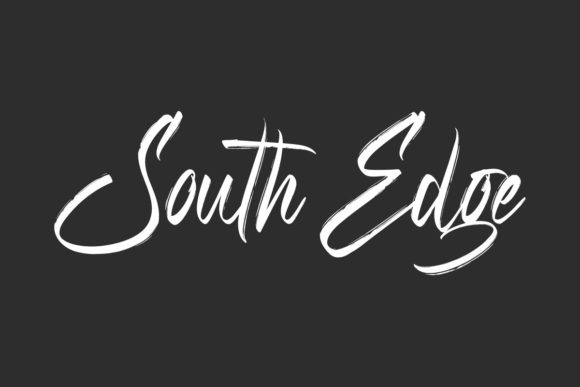 South Edge Font: Handwritten Elegance for Web Design