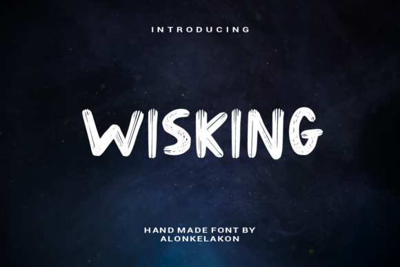 Wisking: A Handwritten Font for Creative Web Design