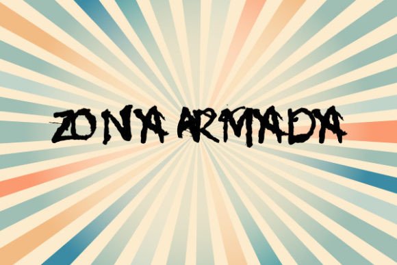 Zona Armada: A Bold Font for Creative Makers